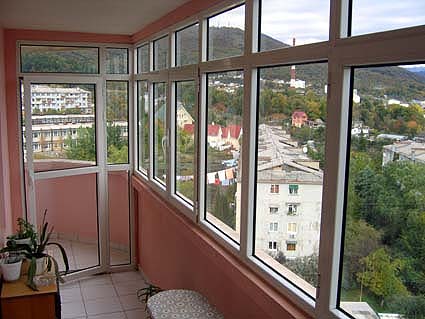 балконное пластиковое окно Луховицы