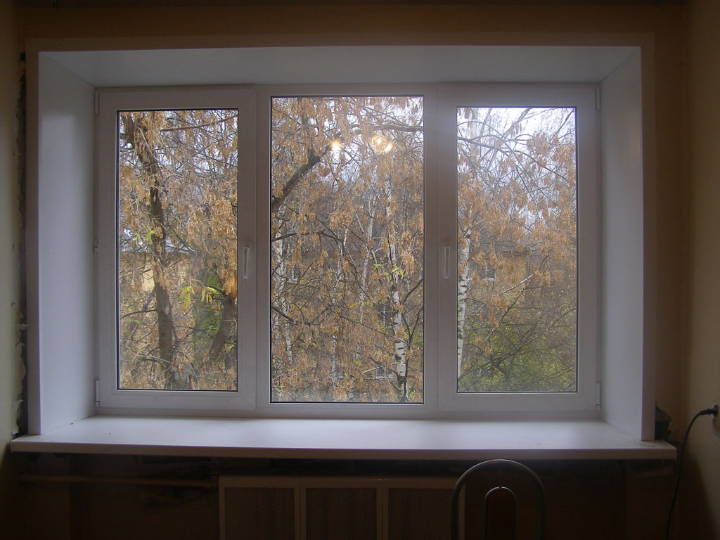 Готовые пластиковые окна для дачи и дома Луховицы